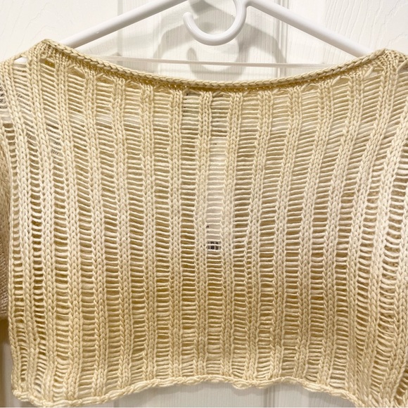 Urban Outfitters Ladder-Knit Shrug Sweater - Picture 4 of 16